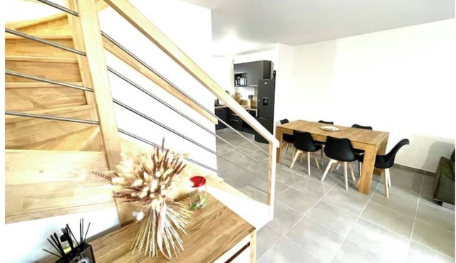 Villa 8 people seaside air-conditioned