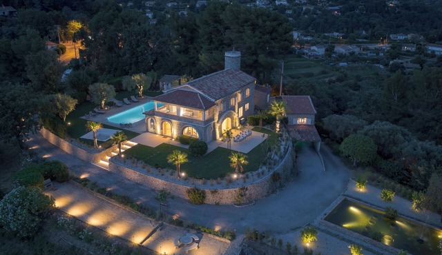 VILLA GALET VUE 360 MER MONTAGNE ET CITADELLE SAINT PAUL DE VENCE