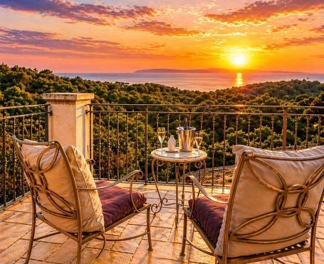 VILLA GEMINI Luxus Pool und Meerblick Punta Križa