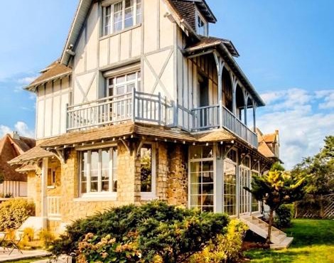 Villa Georgia - Elégante villa anglo-normande avec jardin - Plage à 100 m