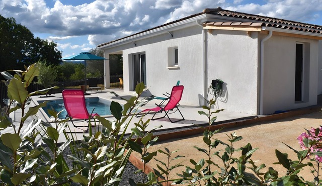 Villa "Gîte Des Clapas – Lisa" with Wi-Fi and Air Conditioning