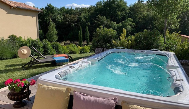 Villa Grésigne - Air conditioning & Swim Spa in a Domain with view on the Forest - VIII