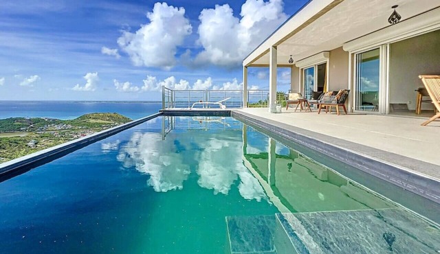 Villa Grand Horizon, vue mer extraordinaire à 180°