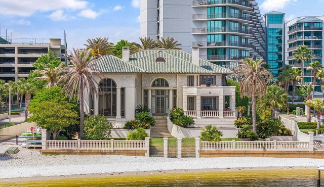 Villa Grande | Iconic 7BR Waterfront Home w/Pools, Marina + Private Beach