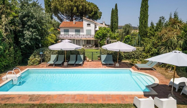 villa ground floor completely renovated swimming pool large garden-Céret