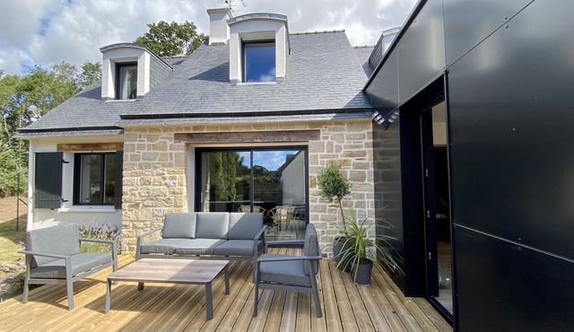 Villa H Ste Marine with jacuzzi in a quiet area, fully renovated