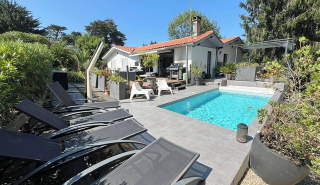 Villa haut standing à Bidart - Swimming pool & Pavillon Royal beach on foot