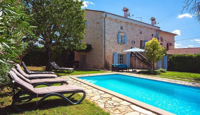 Villa with pool and playground