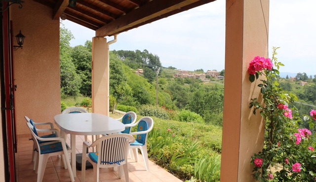 Villa in a green setting