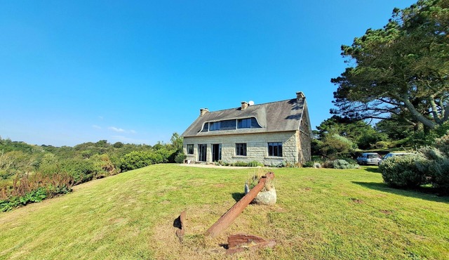 Villa in Brittany with Panoramic Sea Views