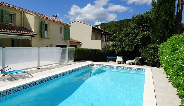 Villa in La Tour-sur-Orb with Pool & Garden