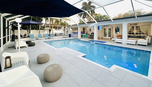 Villa in Miami with Heated Pool & Salt System