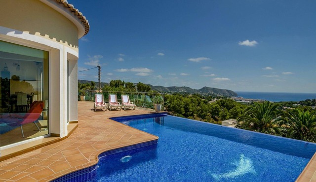 Villa in Moraira with Pool near Beach