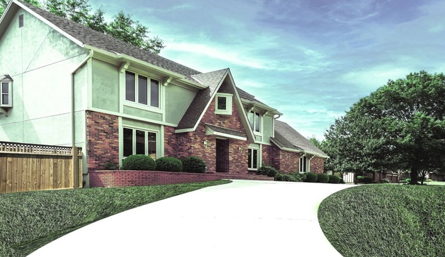 Villa in Overland park with Sauna, Hot-tub, 1Gig Wifi