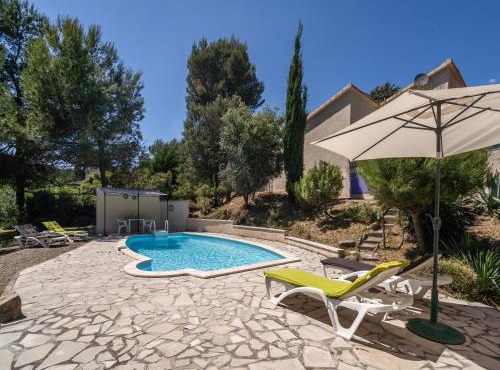 Villa in Pouzols with Private Pool