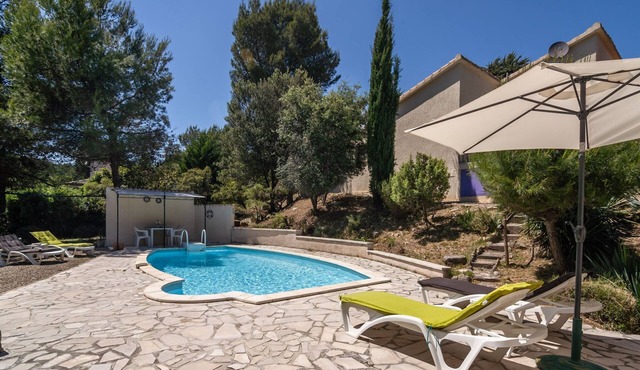 Villa in Pouzols with Private Pool