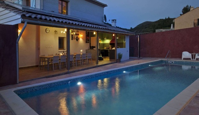 Villa in Roquebrun with Heated Pool & Terrace