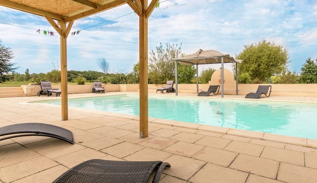 Villa in Saint-Nexans with Private Heated Pool