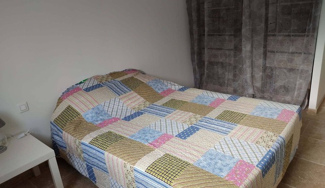 Villa in the countryside in an Occitan village with medieval castle