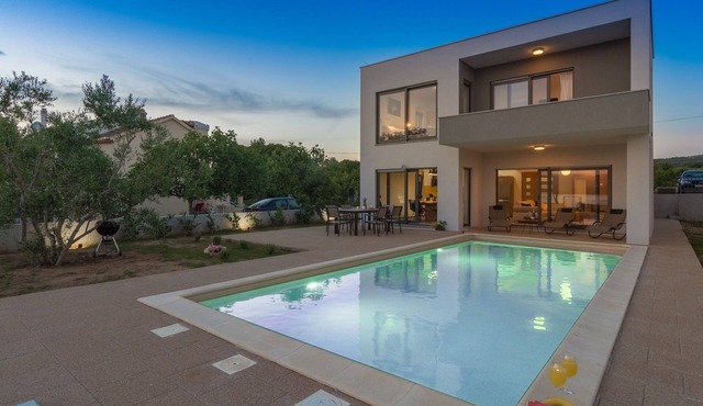 Villa in Turanj with Stunning Sea Views