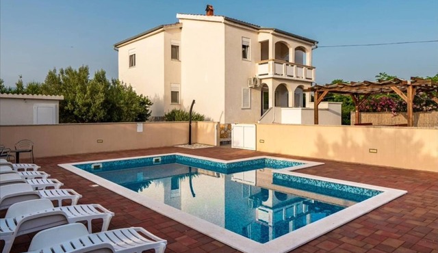 Villa in Vrsi with Pool near Sandy Beach