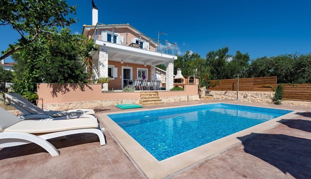 Villa in Zakynthos with Private Pool & Views