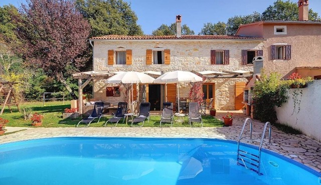 Villa in Žminj with Private Pool and Nature