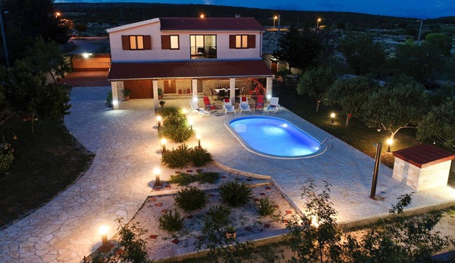 Villa Ivana in rural area with private pool,summer kitchen, 3 bedrooms
