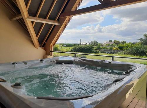 Villa Jacuzzi au pied de la Baie du Mont St Michel