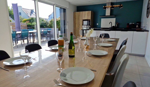 Villa "jetez L'ancre" 6-12 Pers, 300m DES Plages à Trevignon