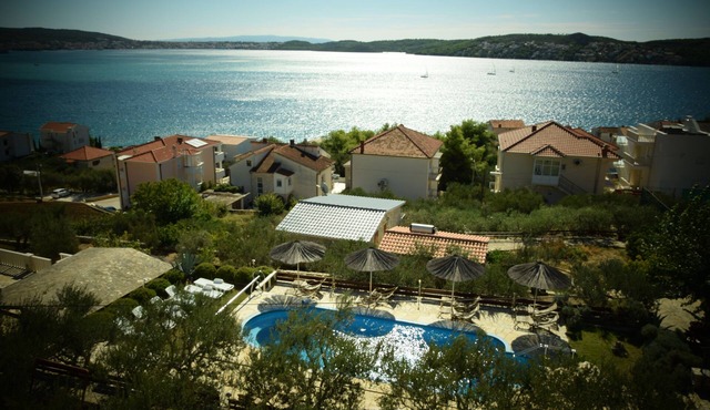 Villa Julio's fully separate stone house , located in the middle of garden