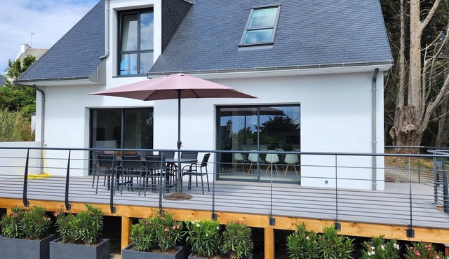 Villa Ker Bunk Avec sa vue mer à Audierne