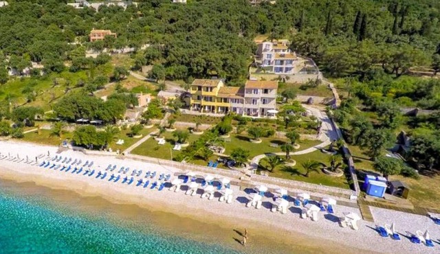 Villa Kerkyroula Large Private Pool Walk to Beach Sea Views A C Wifi Car Not Required - 1972