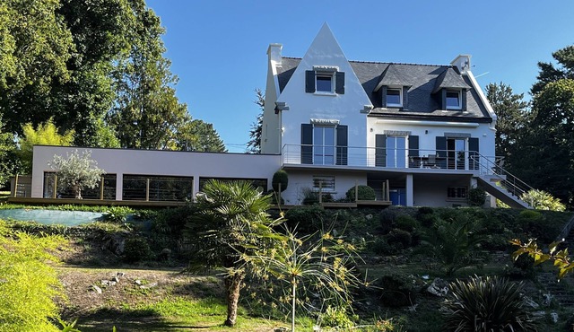 Villa Kerroc'h, Élégante, Cadre Idyllique, Étang, 2-8 Personnes