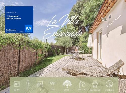 Villa "L'émeraude - Maison d'Hôtes - Jardin et parking privés - Valbonne