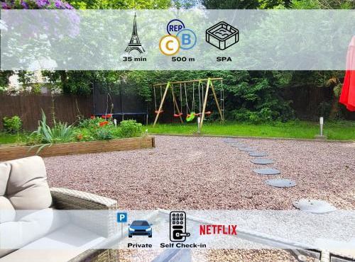 Villa L'Alameda Spa Billard Paris Centre 35min