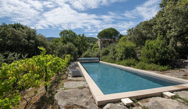 Villa 'L'Elzède' for 2–6 Guests with Mountain View, Private Pool, and Wi-Fi