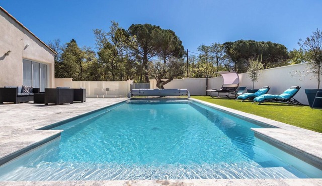 VILLA L'OASIS 5* Private pool & activities 8 people - 4 bedrooms -