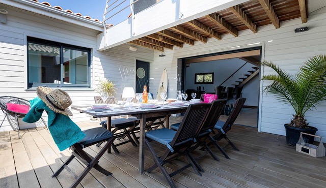 Villa "L'Olivier" Hourtin-plage 50 m from the ocean - Free access to water park