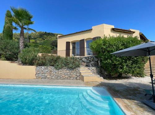 Villa La Baume 10 couchages, piscine, vue mer Le Tignet 06