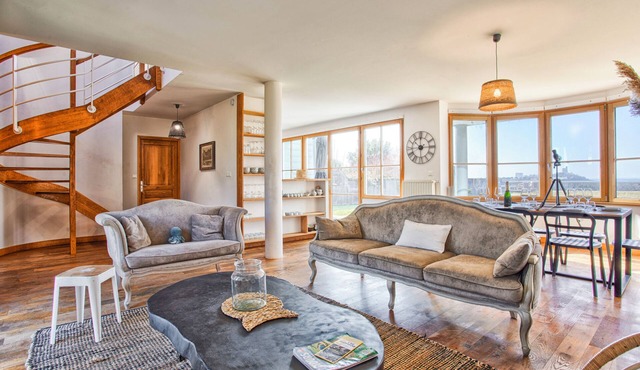 Villa "La Ligne Bleue" - sea view and Vauban Tower