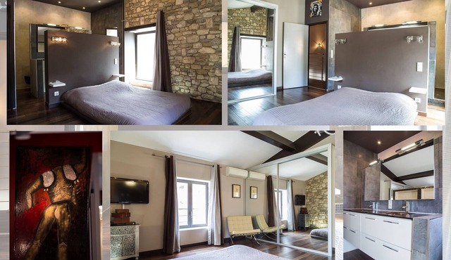 Villa 'La Grange' with Private Pool, Wi-Fi and Air Conditioning