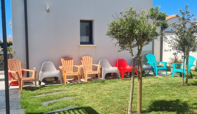 Villa la palmeraie- Jacuzzi, BEACH 200 m walk !