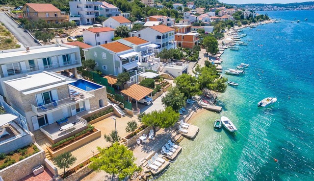 Villa La Perla - beachfront villa for ten, private pool and amazing views by MyWaycation