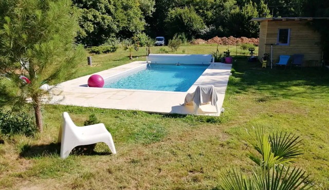 Villa "Le Coin Du Bois En Touraine" with Private Heated Pool, 3 Private Terraces & Wi-Fi