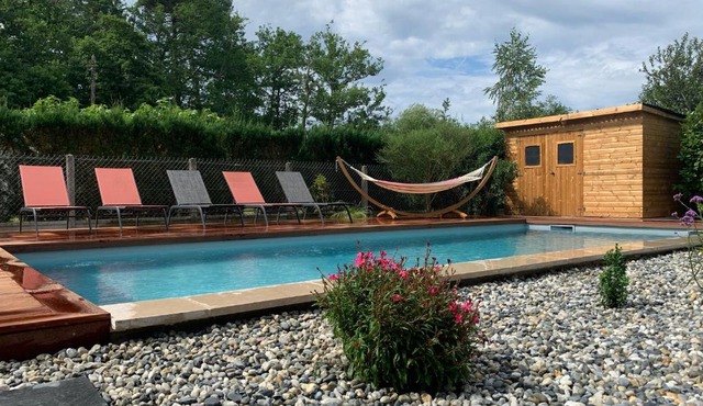 Villa Le Faré 10 min des plages - Climatisée - 8 Pers - Piscine Chauffée du 1er mai au 30 sept -