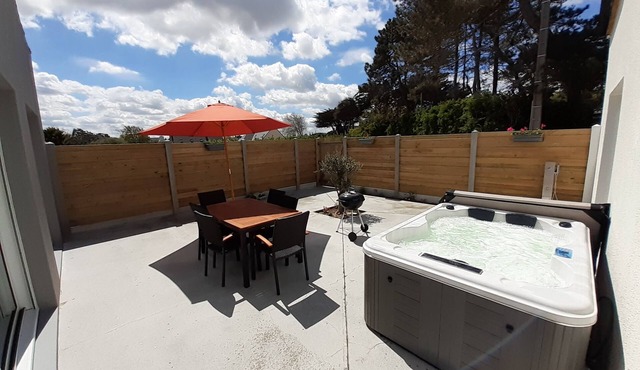 Villa le Nid Des Dunes & Spa-2 Front de Mer