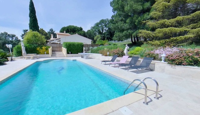 Villa Le Petit-Versailles Pezenas with private pool