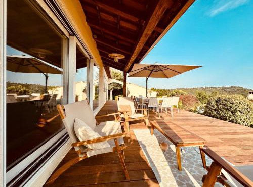 Villa Le Soleil Bleu - Piscine - Jardin