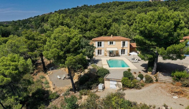 Villa "Le Sortilège" vue panoramique et piscine